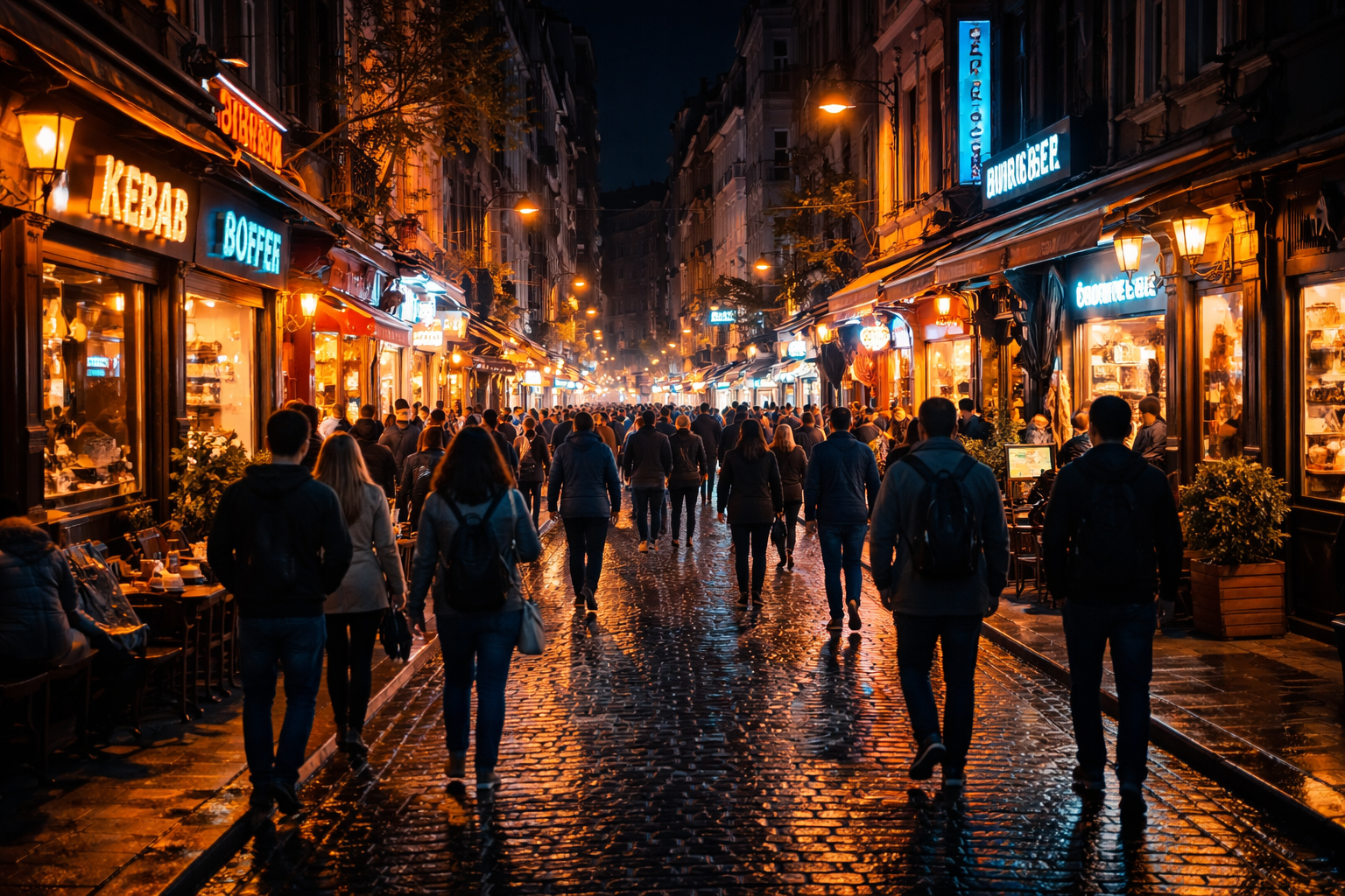 Turkiye sokaklarinda gece fotografciligi