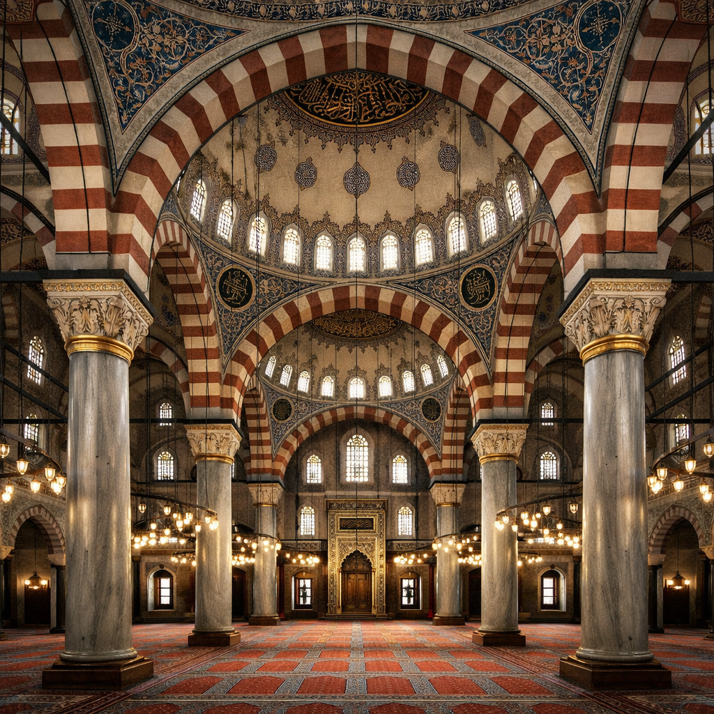 Simetrik mimari cephe fotografciligi